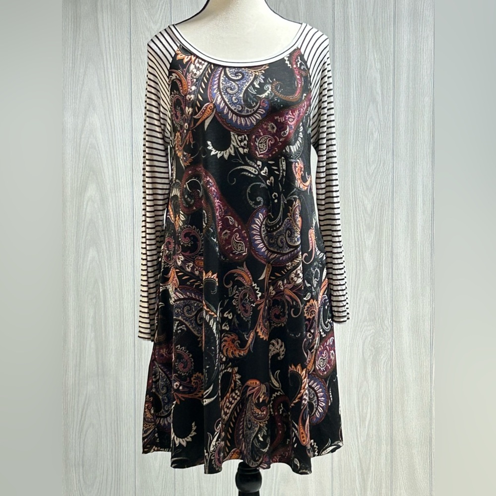 SOL R.H.R long sleeve dress size large